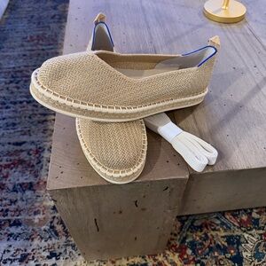 Rothy’s Gold stripe Espadrille! NEW